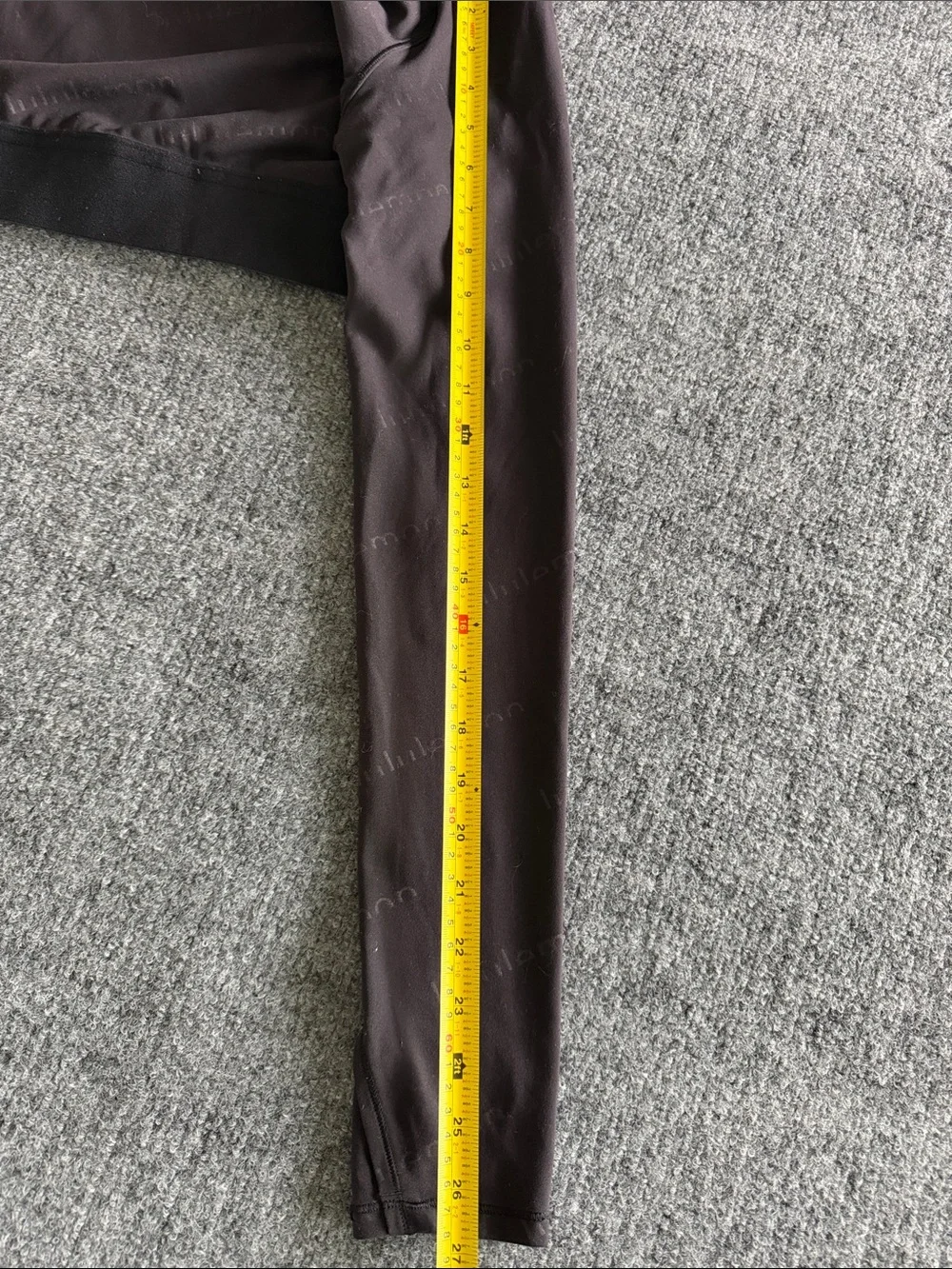 Lululemon Wunder Train Cropped Long Sleeve